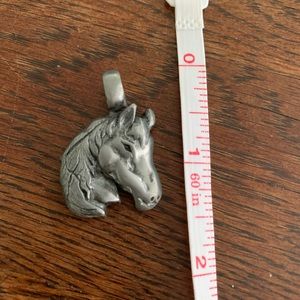 Pewter horse pendant #horsependant #pewter